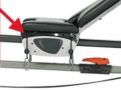 ONE USED Slider Assembly Cover for Leg Press Seat on Bowflex Revolution