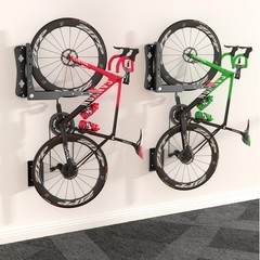 Swivel Bike Wall Mount, No Heavy Lifting Bike Wall Mount, Space-Saving Bike R…