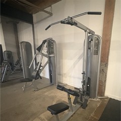 InFlight Fitness CT Line Multi Lat/Arm Home Gym, Adjustable, Gray/Black