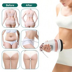 Full Body Massager with 5 Heads & 3 Washable Pads – For Abdomen, Waist, Arms …