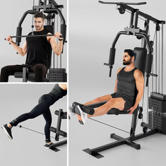 Gym Machine System, Multifunctional Weight Machine, Full Body Workout Station