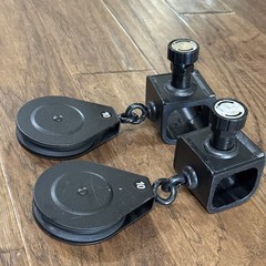 Set of 2 Bowflex Xceed Xtreme 2 OEM Slider 3.5” Pulley w Locking Pin FREE SHIP