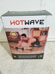 HOTWAVE Portable Push-Up Board Home Gym Exercise System, Black