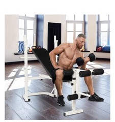 Olympic Weight Bench / Adjustable Multi Weight / Strength training NEW 10/10