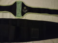 Lot 2, Zumba Fitness Belt for Wii Remote, & Support Belt,Sz XL 45 Lg x 9 in Wide