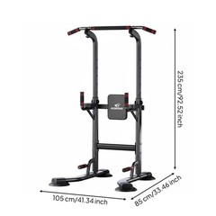 Pull Up Station Heavy-duty Steel Frame Freestanding Pull Up Bar Exercise