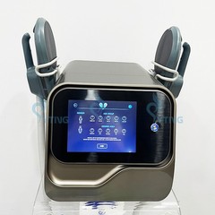 EMS rf neo-sculpt 21 tesla muscle stimulator body building machine 2 handle