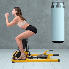 Adjustable Deep Squat Bench Sissy Squat Hip Thrust Sit-Up U-Shape Home Gym
