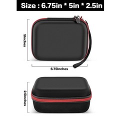 ALLPRIMO Case Compatible with Wahl 6.9×5.25×2.75 Inch (Pack of 1), Black