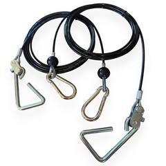2 x 150″ Long Replacement Cables (w/hooks) For Bowflex Xtreme2 SE Extreme – PAIR