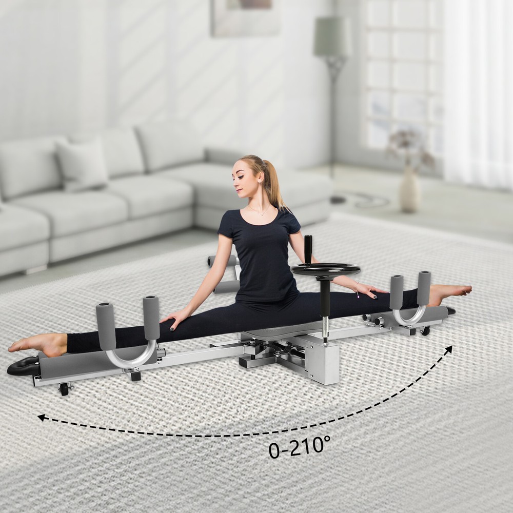 330LBS Pro Leg Stretcher Heavy Duty Leg Stretching Training Machine for Home/Gym