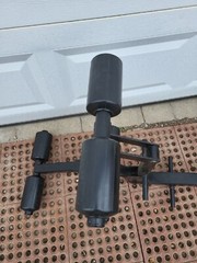 Soloflex Leg Extension Attachment with 6 Rubber Foam Pads Retro Muscle Machine