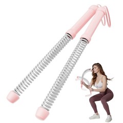 2PCS Weighted Ropeless Battle Ropes for Home Gym, Heavy Duty Arm Exerciser fo…