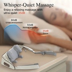 6D Full Body Electric Heating Massager, Deep Neck & Shoulder Relaxer