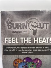 Gwee Gym Burnout Exercise Workout DVD w/ Bonus Yoga And Healthy Eating Guide