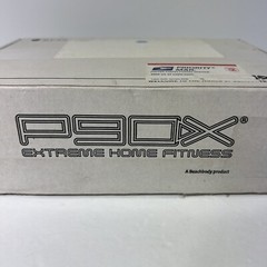 P90X Extreme Home Fitness Workout Complete 12 DVD set, 2 Guides, Resistance band