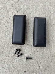 Bowflex Power Pro XTL Ultimate Rail End Cap Rectangle Replacement Part Set of 2
