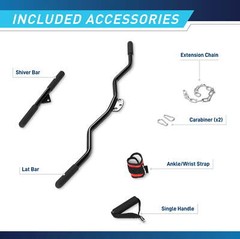 100 Lbs Stack Home Gym NEW FREE SHIPPING USA ONLY