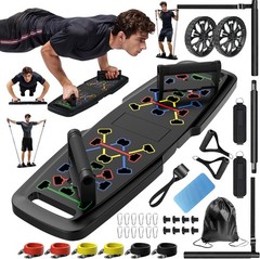 Sturdy Push Up Board with 20 Accessories – Maximize Home Fitness Routine