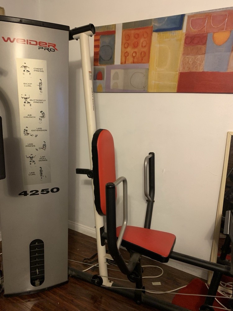 Weider Pro 4250 Home Fitness Gym Weight System