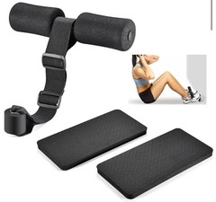 New In Box – Nordic Hamstring Curl Strap Exercise Equipment With Foam Pads
