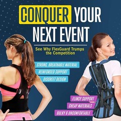 Flexguard Premium Posture Corrector Brace For Neck Pain Relief And Support