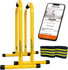 Equalizer Total Body Strengthener – Portable Dip Station for Full Bodyweight Tra