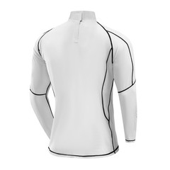 Hockey Shirt with Neck Guard for Mens and Boys White