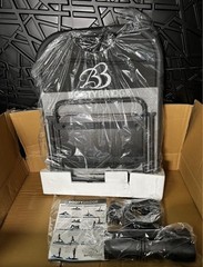Hip Thrust Machine Glute Bridge – Booty Bridge Black Stainless Steel