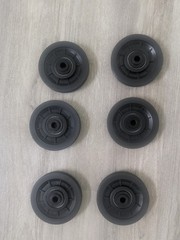 RitFit Nylon Bearing Pulley Wheel OD 90mm for Cable Gym Equipment Part Lot of 6