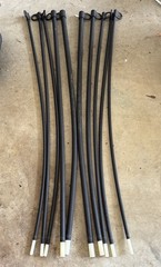 Bowflex 210 Lbs Power Rod Set 2×50, 2×30, 4×10, 2×5. All Power Rod Models