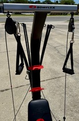 Bowflex PR1000 Home Gym with grips and cables
