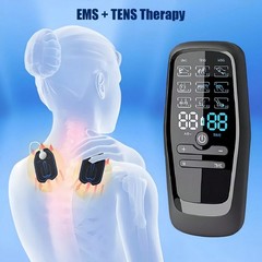 27-Mode TENS Muscle Therapy Pain Relief Massager, Pulse Stimulator for Legs &…