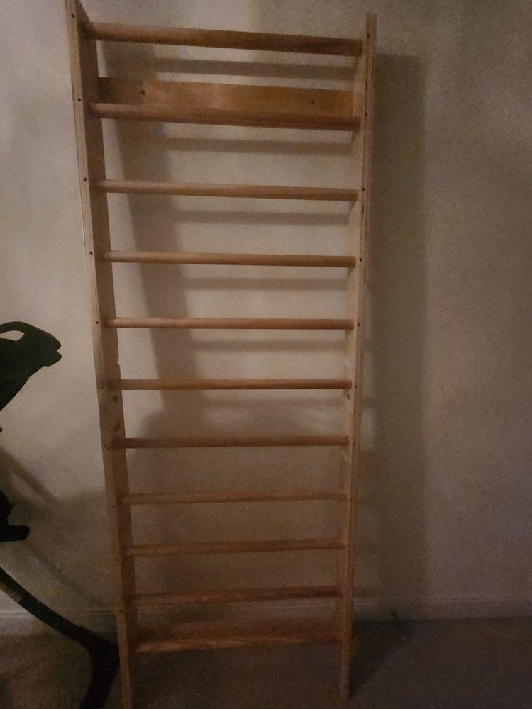 Wall Stall Bars – Wooden Swedish Ladder – Suitable for Home Gym, Yoga studio