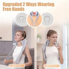 6D Full Body Electric Heating Massager, Deep Neck & Shoulder Relaxer