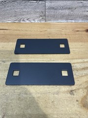 2 Pcs Marcy Home Gym OEM Rectangular Bracket Part #20 MWN988, Or MWM989