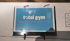 Total Gym Platinum Plus 41 Page Exercise Flip Chart. Free Shipping