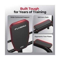 FLYBIRD Heavy Duty Power Tower with Assisted Leg Raise, Multi-Function Pull U…