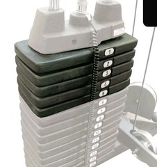Body-Solid 50 Pound Weight Stack Add On Kit Powerline Home Gym Machine Equipment