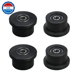 Fits Total Gym Set of 4 Wheels/Rollers for Models 1000, 1100, 1400, 1500,