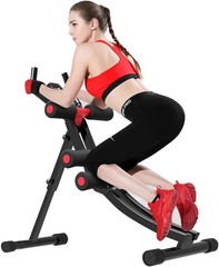 Fitlaya Fitness Core & Abdominal Trainers AB Workout Machine Home Gym red01