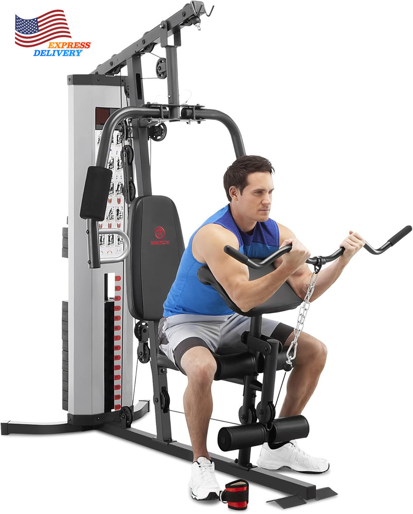 MWM-988 Multifunction Steel Home Gym 150Lb Weight Stack Machine