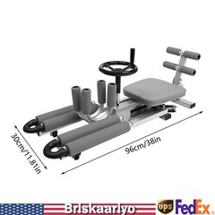 330LBS Pro Leg Stretcher Heavy Duty Leg Stretching Training Machine Home/Gym Fit