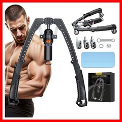 Adjustable Hydraulic Twister Arm Trainer for Full Body Strength with Ab Roller