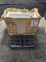 Garvee POU-0AEVH78E Multifunctional Weight Stack 4-Piece 12lbs 15″L x 7″W Black