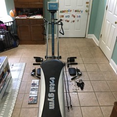 Total Gym Platinum Plus Home Fitness Incline Weight Trainer w/ Attachments