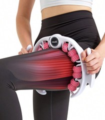 360° Cellulite Massage Tool – Removable Fascia Blaster for Legs & Body (Pink)