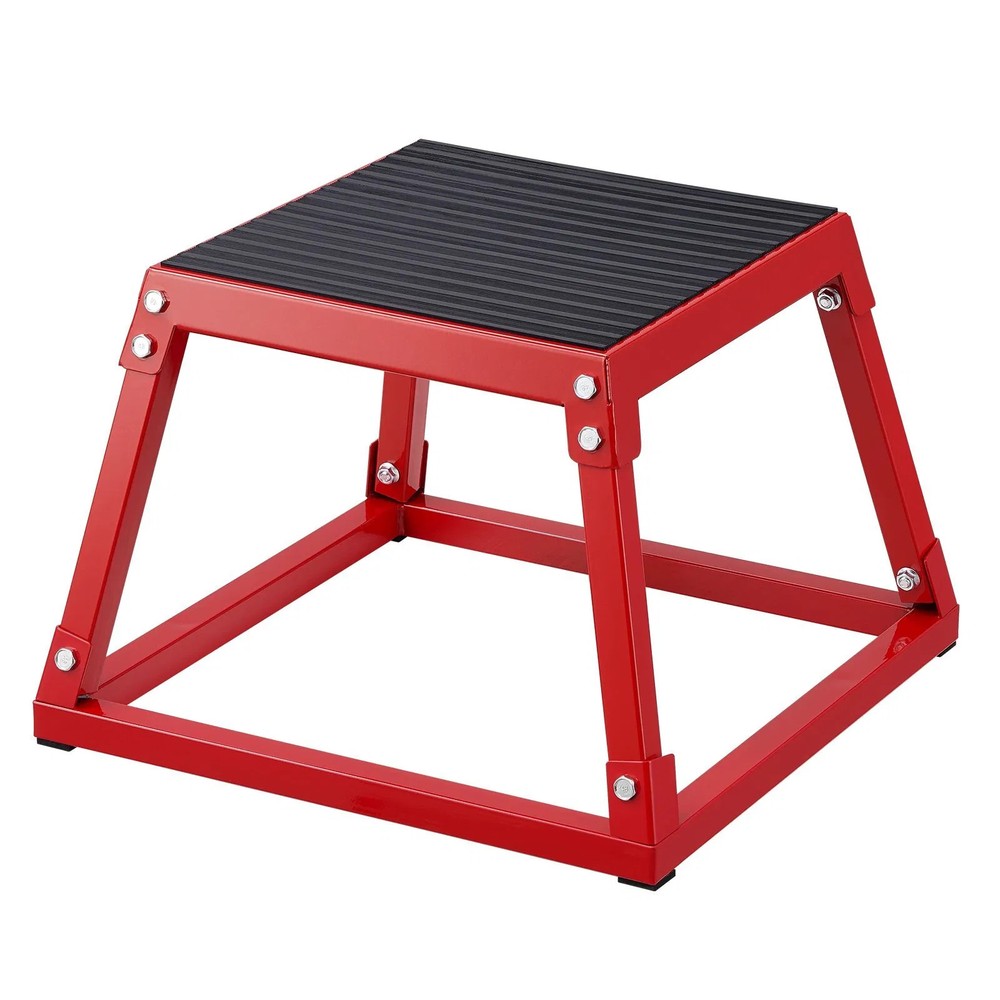 Plyometric Jump Box, 12 Inch Plyo Box, Steel Plyometric Platform and Jumping Agi