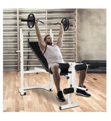 Olympic Weight Bench / Adjustable Multi Weight / Strength training NEW 10/10