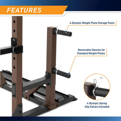 Industrial Inspired Heavy Duty Home Gym System for Bodybuilding and Strength Tra
